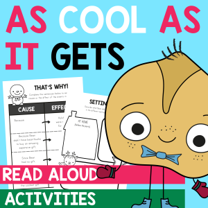 “The Cool Bean Presents: As Cool as It Gets” read aloud activities