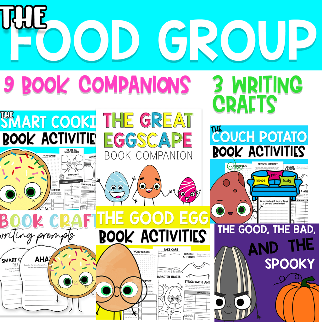 The Food Group by Jory John activities