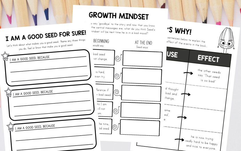 The Bad Seed Book Activities