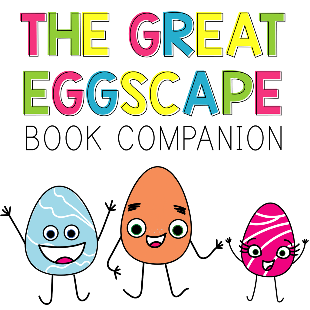 the great eggscape book activities