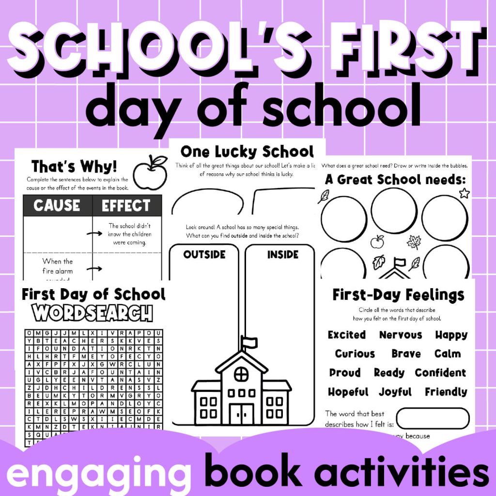 School's First Day of School activities