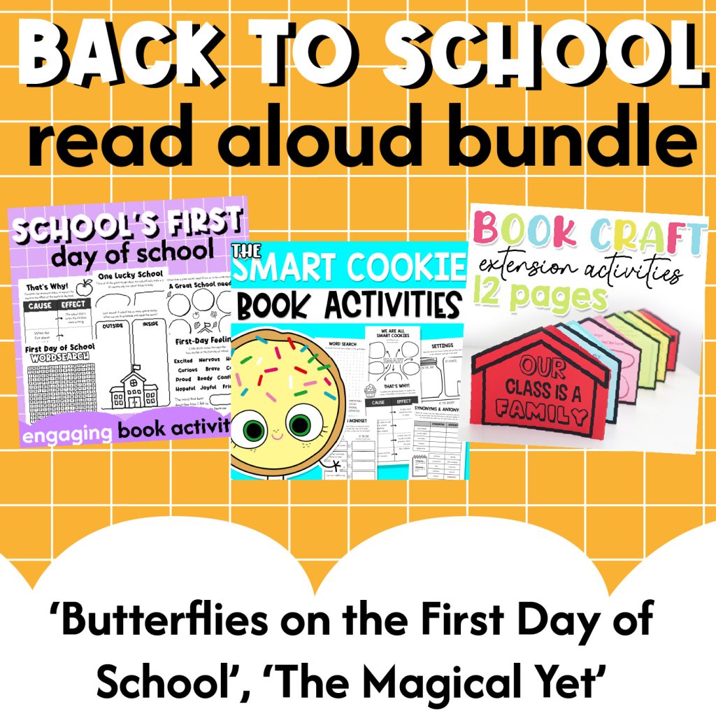 back to school read aloud activities

