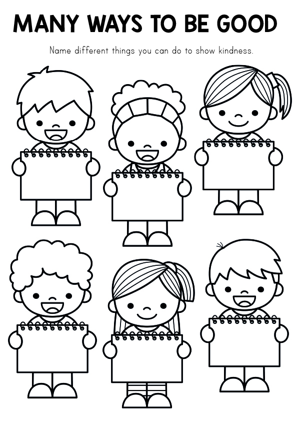 Kindness is my superpower activities