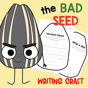 The BAD SEED Activities WRITING CRAFT, read aloud activities book by Jory John