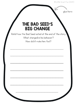 The BAD SEED Activities WRITING CRAFT, read aloud activities book by Jory John