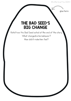 The BAD SEED Activities WRITING CRAFT, read aloud activities book by Jory John