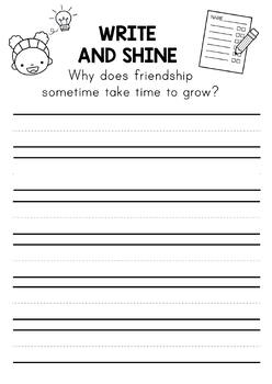 You Can Be a Good Friend (No Matter What!) ACTIVITIES, LESSON PLANS, CRAFT