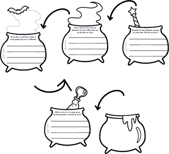 Halloween craft, Halloween writing activities, Halloween bulletin board