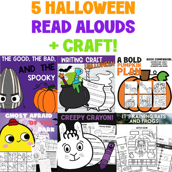 A Bold Pumpkin Plan, Ghost Afraid of the Dark, Creepy Crayon and MORE BUNDLE