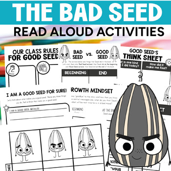 The Bad Seed Book Activities, The Bad Seed activities: LESSON PLANS, CRAFT