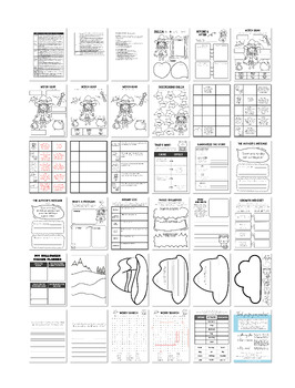 It's Raining Bats and Frogs ACTIVITIES, LESSON PLANS, BOOK CRAFT