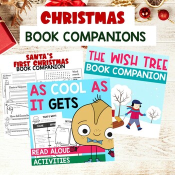Christmas Read Aloud BUNDLE, Christmas Books Activities GROWING BUNDLE