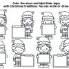 All about Santa worksheets, All about Christmas worksheets, Christmas activities