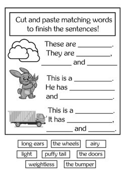 Cut and Paste Activity for Shelley Moore's "This book is not about dragons!"