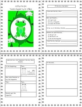 Book Companion/Study Unit "Nanette's Baguette" by Mo Willems