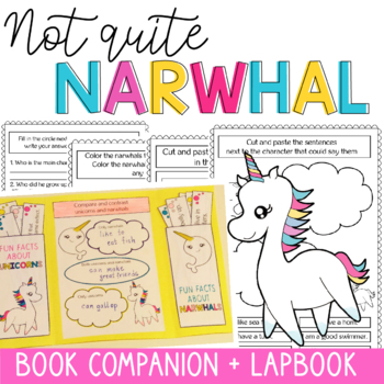 Not Quite Narwhal craft & activities - Interactive read aloud, Book extension