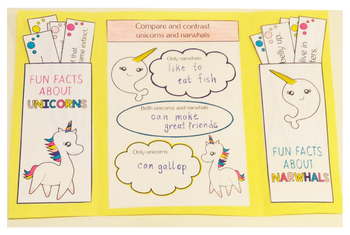 Not Quite Narwhal craft & activities - Interactive read aloud, Book extension