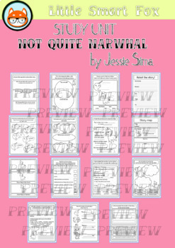 Not Quite Narwhal craft & activities - Interactive read aloud, Book extension