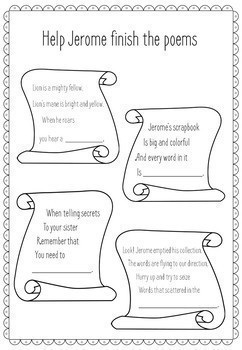 The Word Collector Activities, Book Companion (Peter Reynolds)