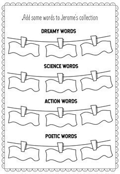 The Word Collector Activities, Book Companion (Peter Reynolds)
