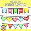 Color by Sight Words - Coloring Pages - Kindergarten