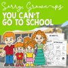Sorry, Grown-Ups, You Can't Go to School! read aloud activities