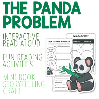 The Panda Problem - ACTIVITIES, INTERACTIVE READ ALOUD, MINI-BOOK CRAFT