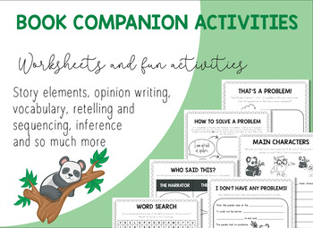 The Panda Problem - ACTIVITIES, INTERACTIVE READ ALOUD, MINI-BOOK CRAFT