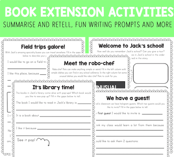 If I Built a School (Chris van Dusen) activities, book study, STEM class project