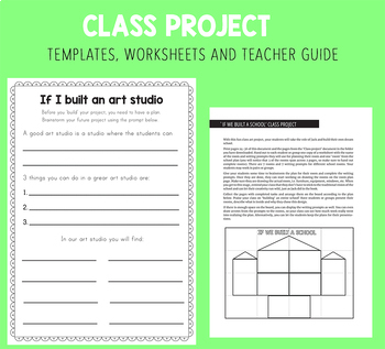 If I Built a School (Chris van Dusen) activities, book study, STEM class project