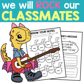 We Will Rock Our Classmates activities - Ryan T. Higgins Book Companion