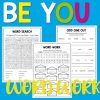 Be You by Peter Reynolds - Word Work, Vocabulary activities