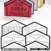 Our Class is a Family activities, Our Class is a Family activity to practice writing skills - BOOK CRAFT