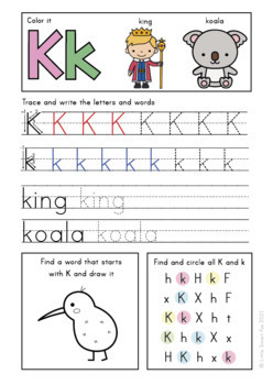 Alphabet Handwriting Practice: Letter tracing and formation