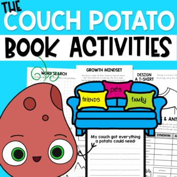 The Couch Potato Activities, Read Aloud, LESSON PLANS, BOOK CRAFT Jory John