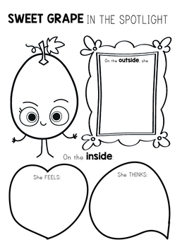 The Sour Grape Activities, THE SOUR GRAPE LESSON PLANS, CRAFT, Jory John