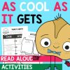 AS COOL AS IT GETS activities, Winter holidays read aloud, LESSON PLANS, craft