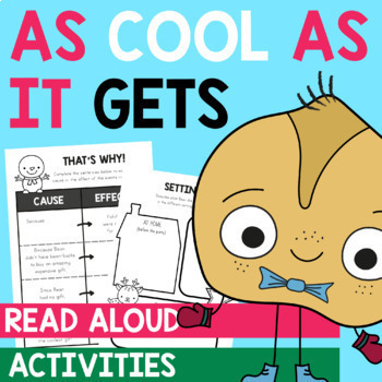 AS COOL AS IT GETS activities, Winter holidays read aloud, LESSON PLANS, craft