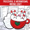 FIRST GRADE VALENTINE CRAFT Procedural Writing CRAFT, Hot Chocolate Winter Craft