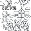 last day of school coloring page